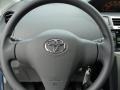 Dark Charcoal 2011 Toyota Yaris 5 Door Liftback Steering Wheel