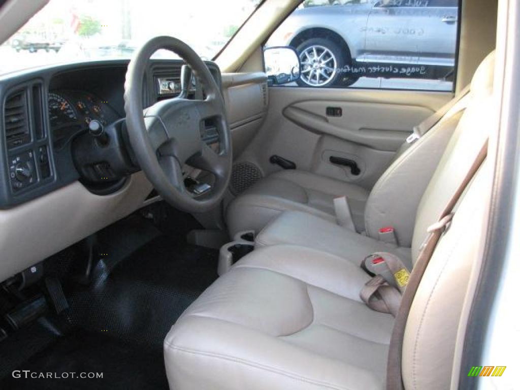 Tan Interior 2004 Chevrolet Silverado 2500HD Crew Cab Photo #48380273