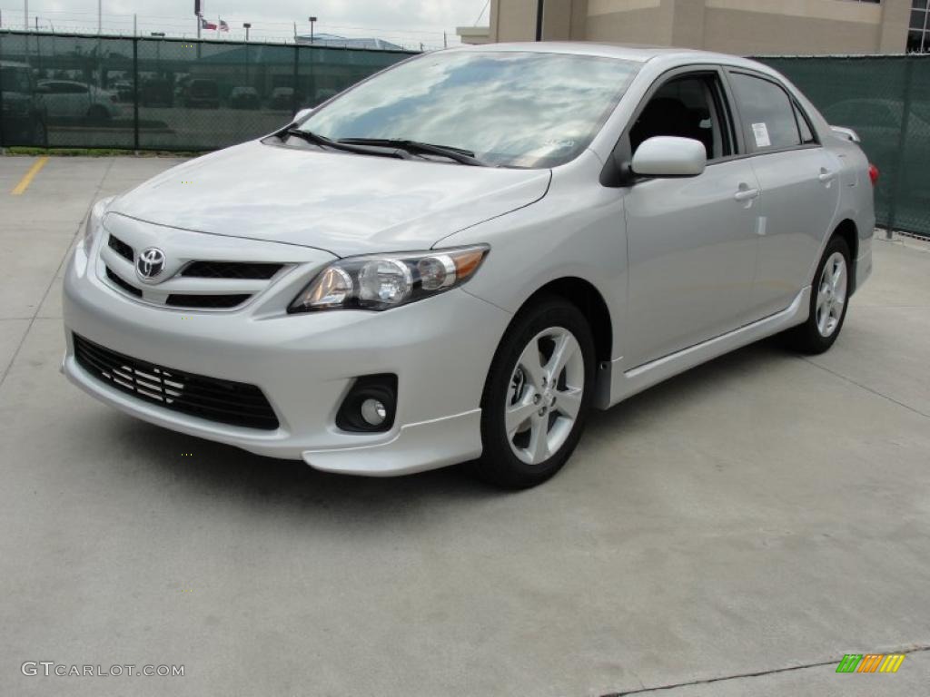 Classic Silver Metallic 2011 Toyota Corolla S Exterior Photo #48380525