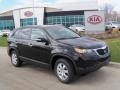 2011 Ebony Black Kia Sorento LX  photo #1