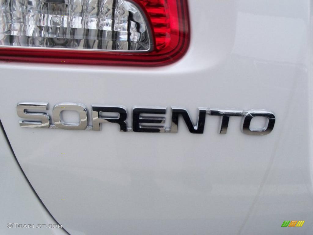 2011 Kia Sorento LX Marks and Logos Photo #48381719