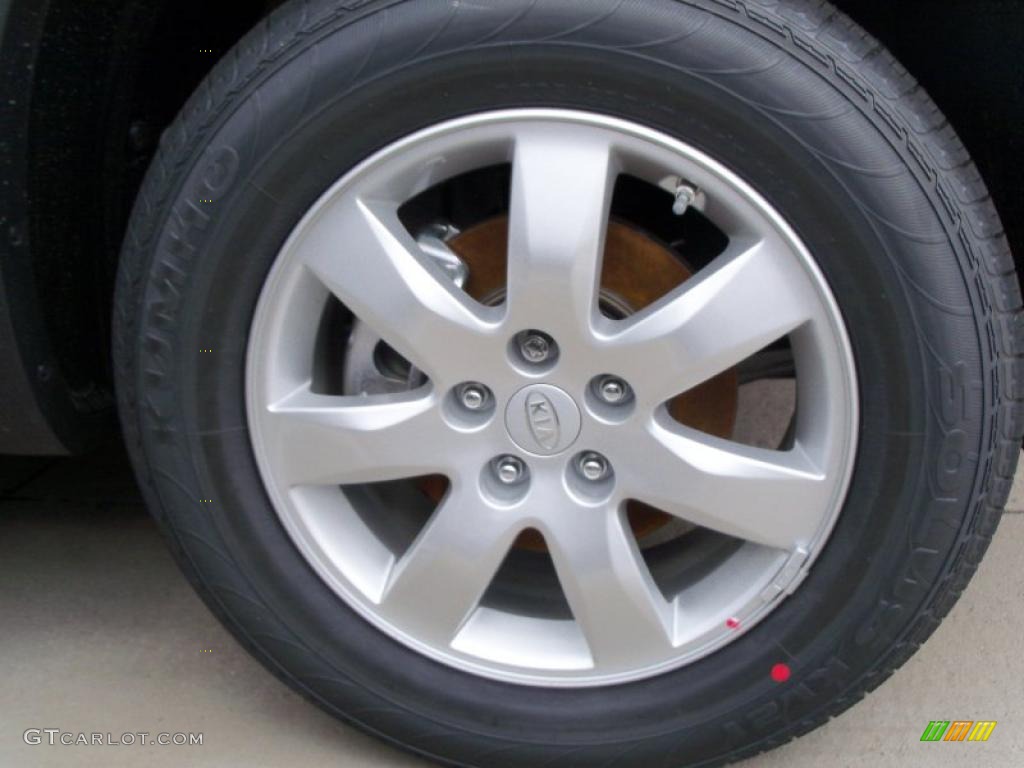 2011 Kia Sorento LX Wheel Photo #48381845