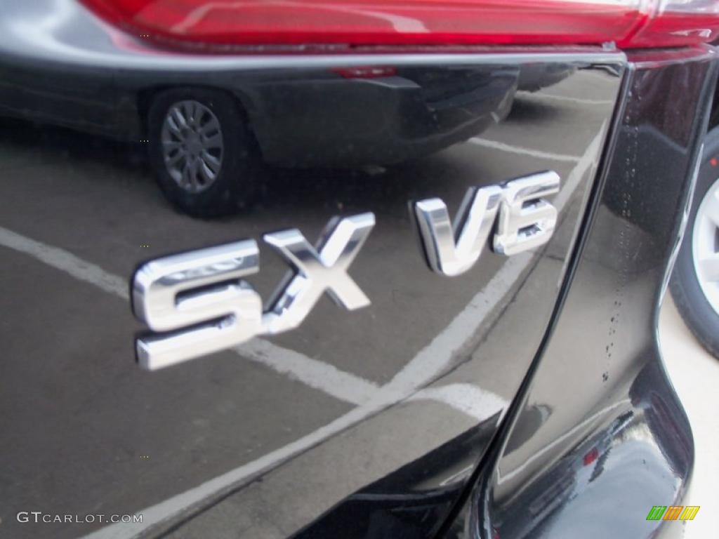 2011 Sorento SX V6 AWD - Ebony Black / Black photo #10