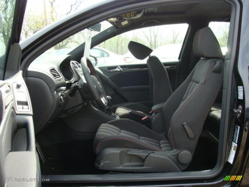 Interlagos Plaid Cloth Interior 2011 Volkswagen GTI 2 Door Photo #48381950
