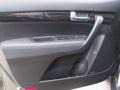 2011 Kia Sorento Black Interior Door Panel Photo