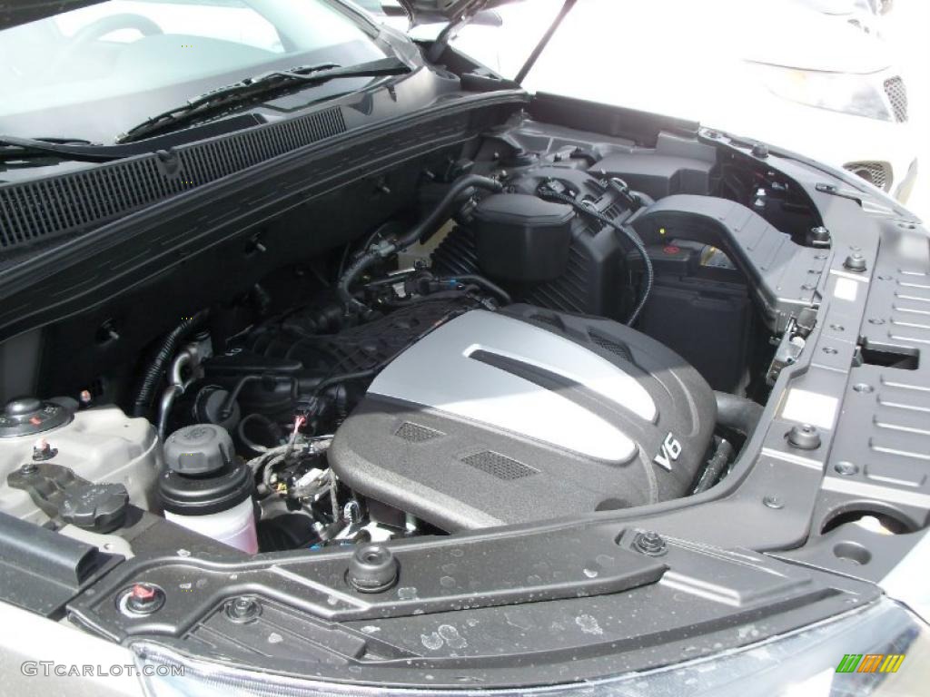 2011 Sorento EX V6 AWD - Titanium Silver / Black photo #36