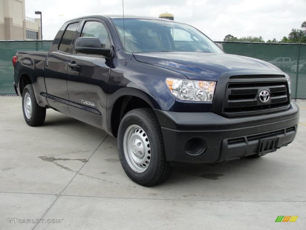 Nautical Blue 2011 Toyota Tundra Double Cab Exterior Photo #48382595