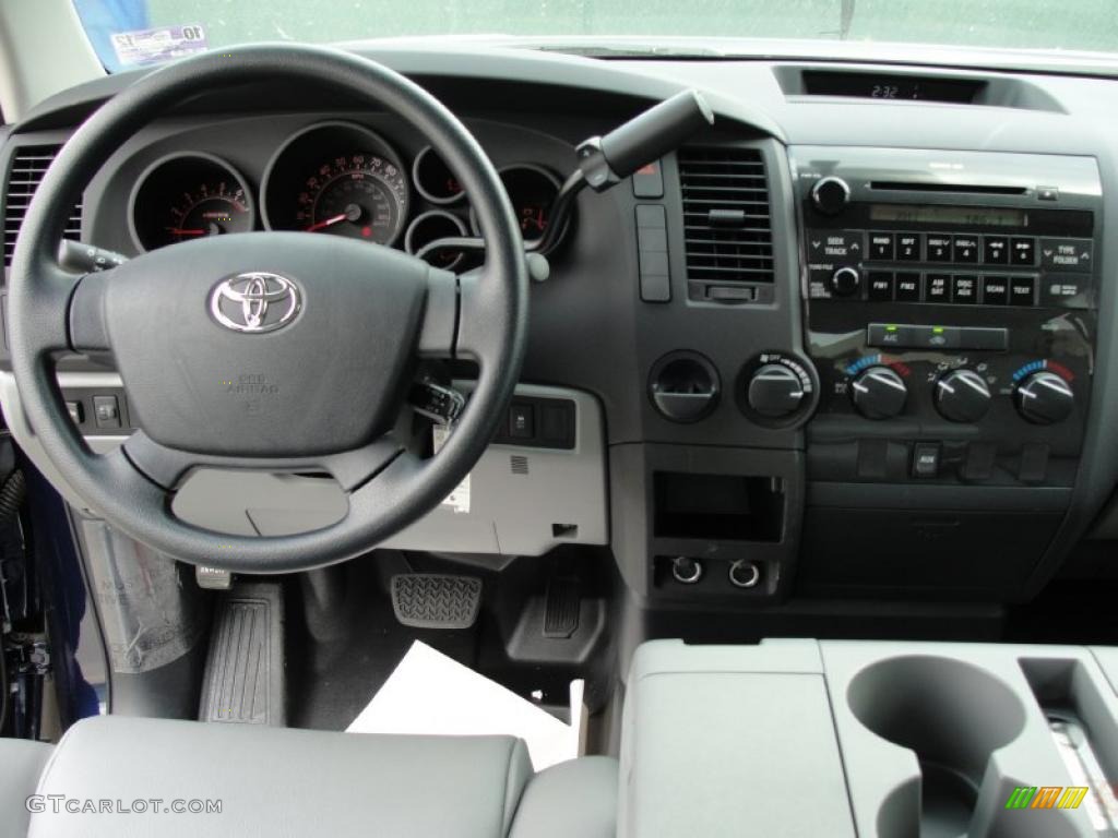 2011 Toyota Tundra Double Cab Graphite Gray Dashboard Photo #48382781