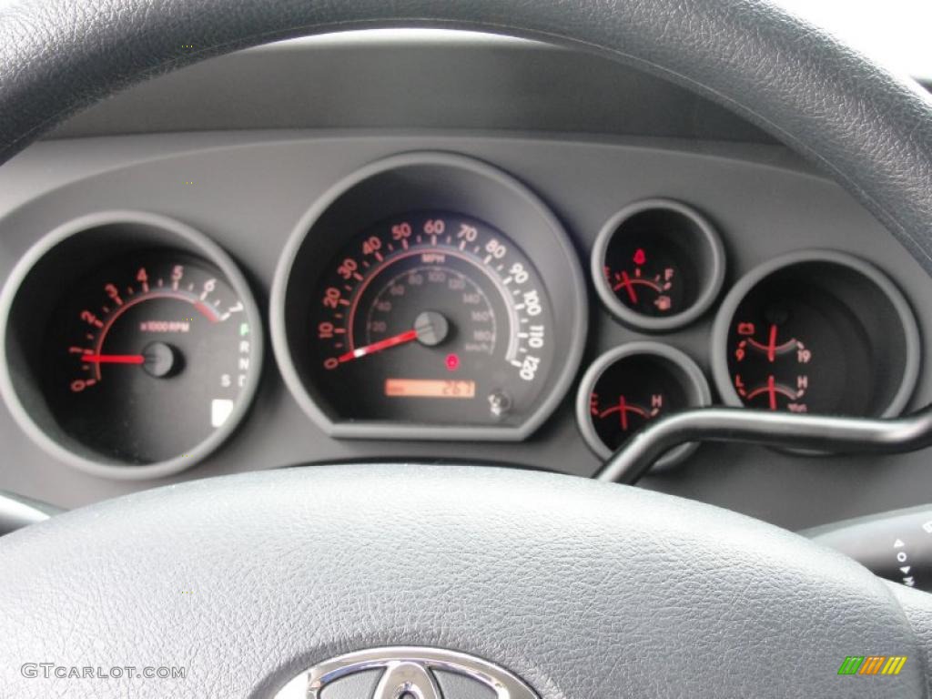 2011 Toyota Tundra Double Cab Gauges Photo #48382820