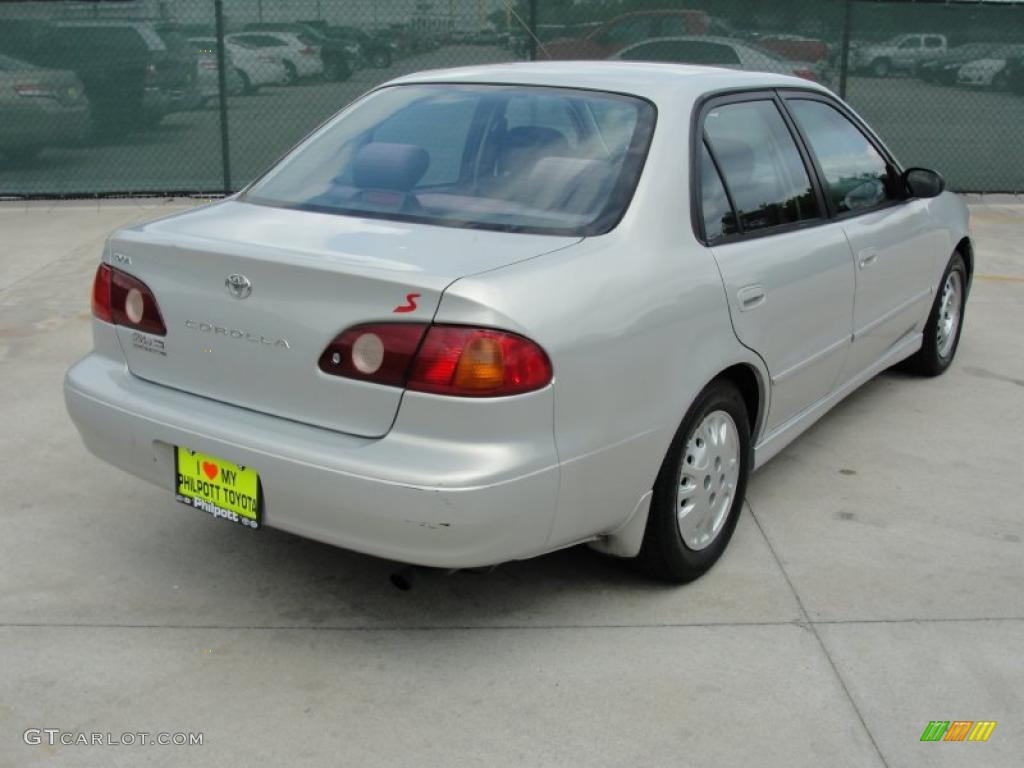 Silverstream Opal 2001 Toyota Corolla S Exterior Photo #48383117