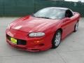 2002 Bright Rally Red Chevrolet Camaro Z28 Coupe  photo #7