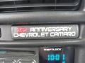 2002 Chevrolet Camaro Z28 Coupe Marks and Logos