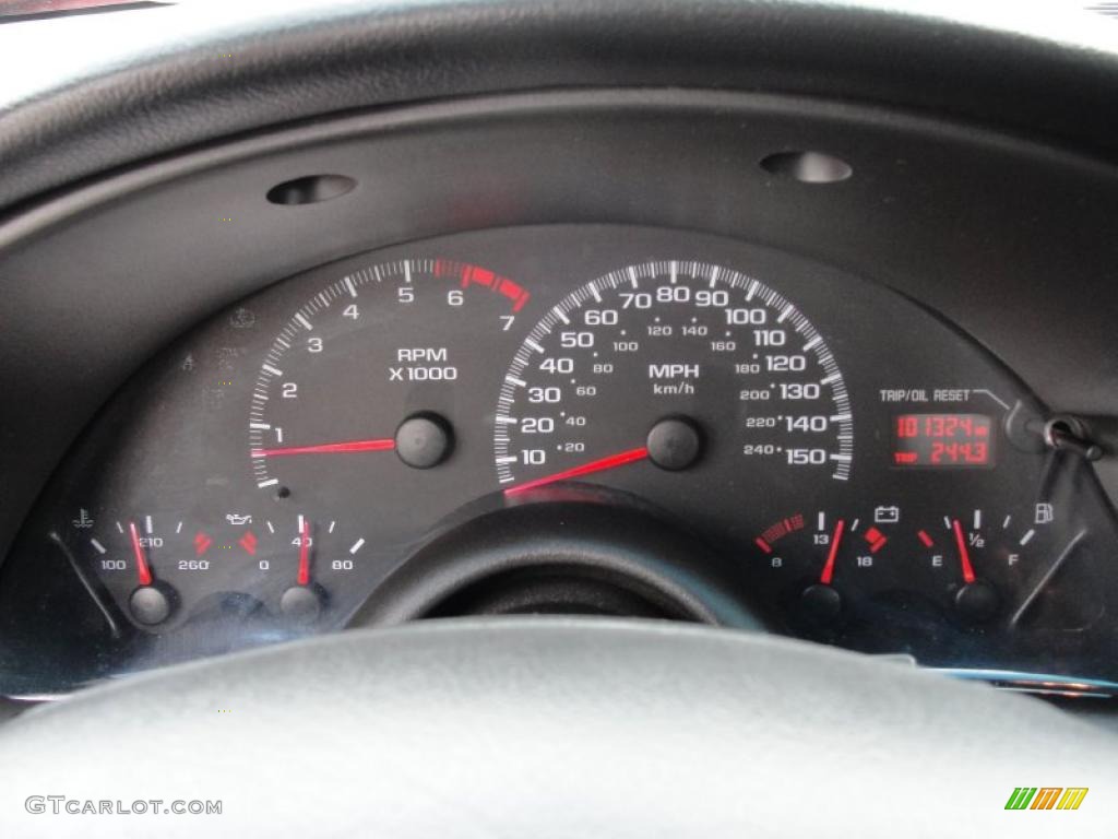 2002 Chevrolet Camaro Z28 Coupe Gauges Photos