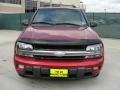 2002 Majestic Red Metallic Chevrolet TrailBlazer LS  photo #8