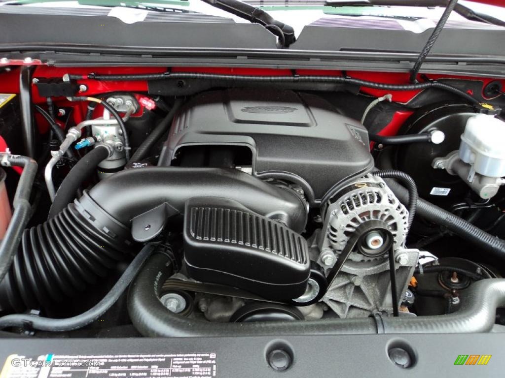 2009 Silverado 1500 LTZ Extended Cab 4x4 - Victory Red / Ebony photo #37