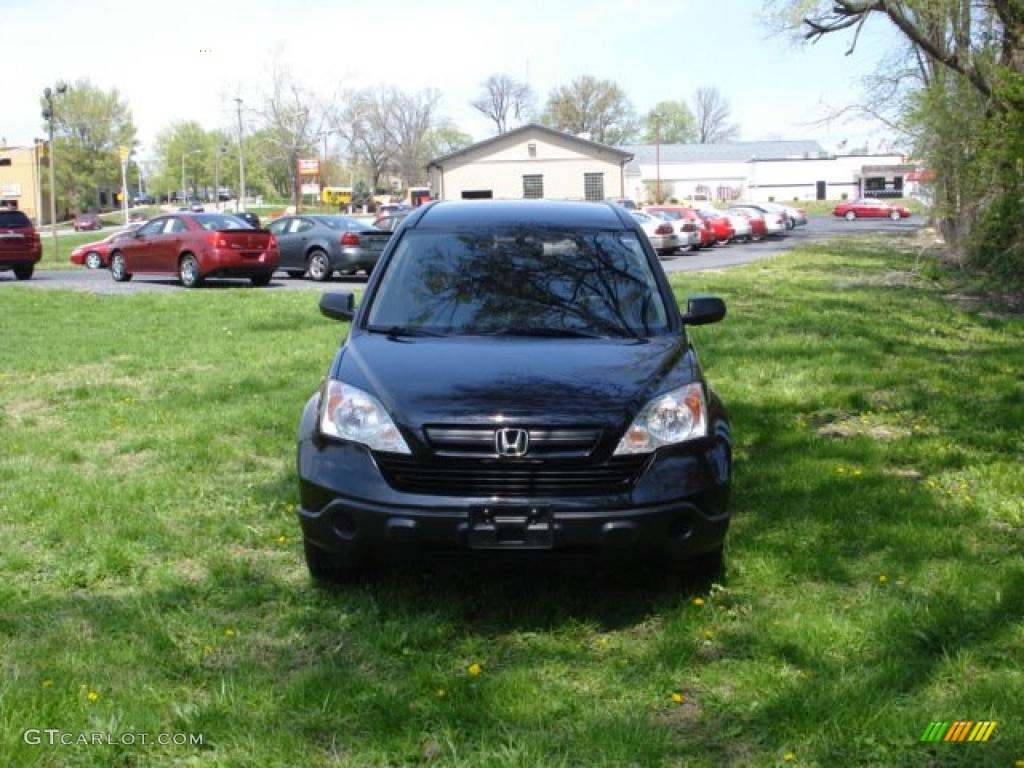 2008 CR-V LX 4WD - Nighthawk Black Pearl / Black photo #3