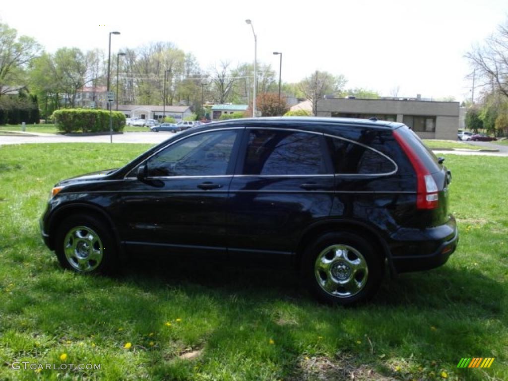2008 CR-V LX 4WD - Nighthawk Black Pearl / Black photo #5