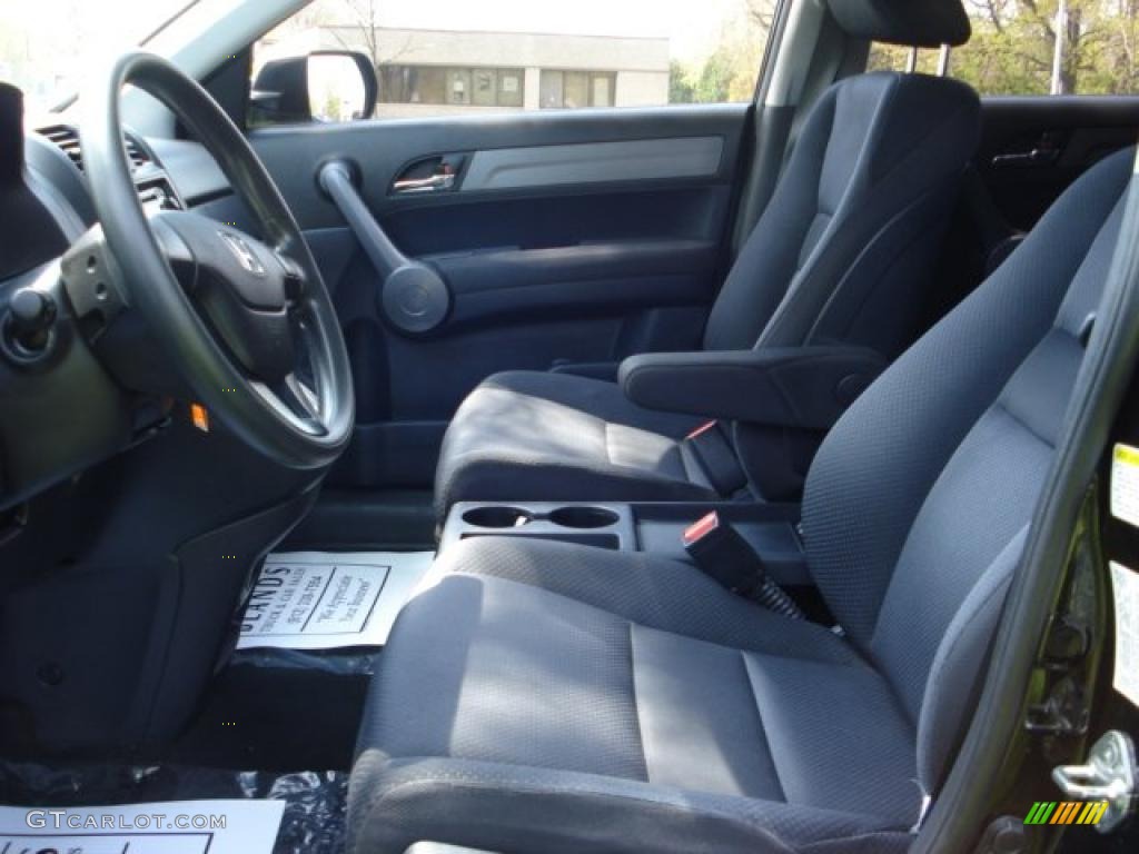 2008 CR-V LX 4WD - Nighthawk Black Pearl / Black photo #9