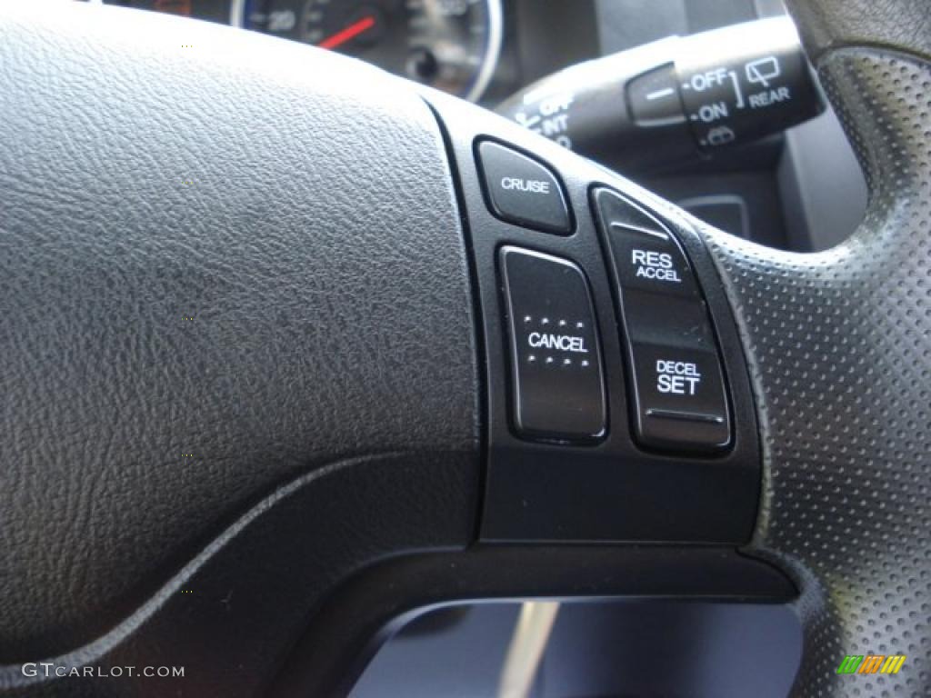2008 CR-V LX 4WD - Nighthawk Black Pearl / Black photo #13