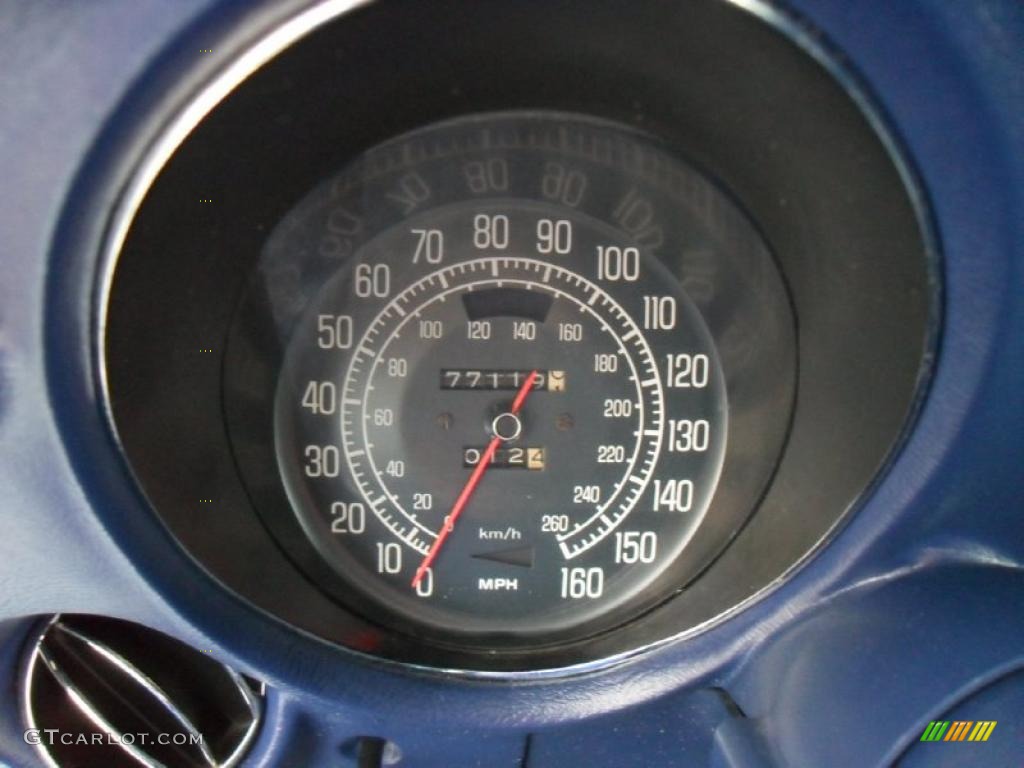 1977 Chevrolet Corvette Coupe Gauges Photo #48386160