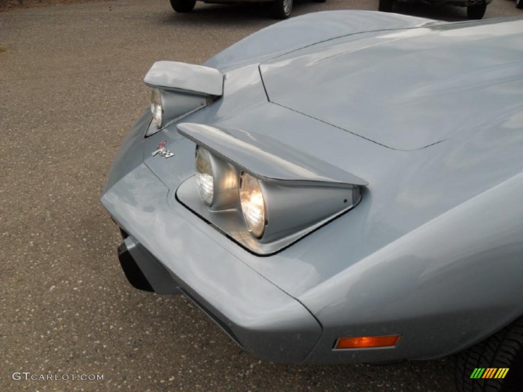 1977 Corvette Coupe - Light Blue / Blue photo #17