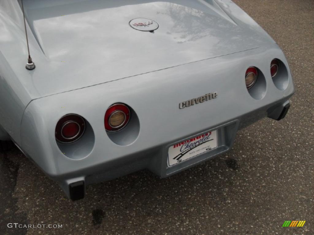 1977 Corvette Coupe - Light Blue / Blue photo #20