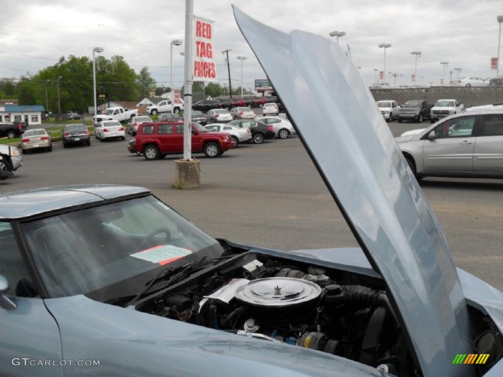 1977 Corvette Coupe - Light Blue / Blue photo #28