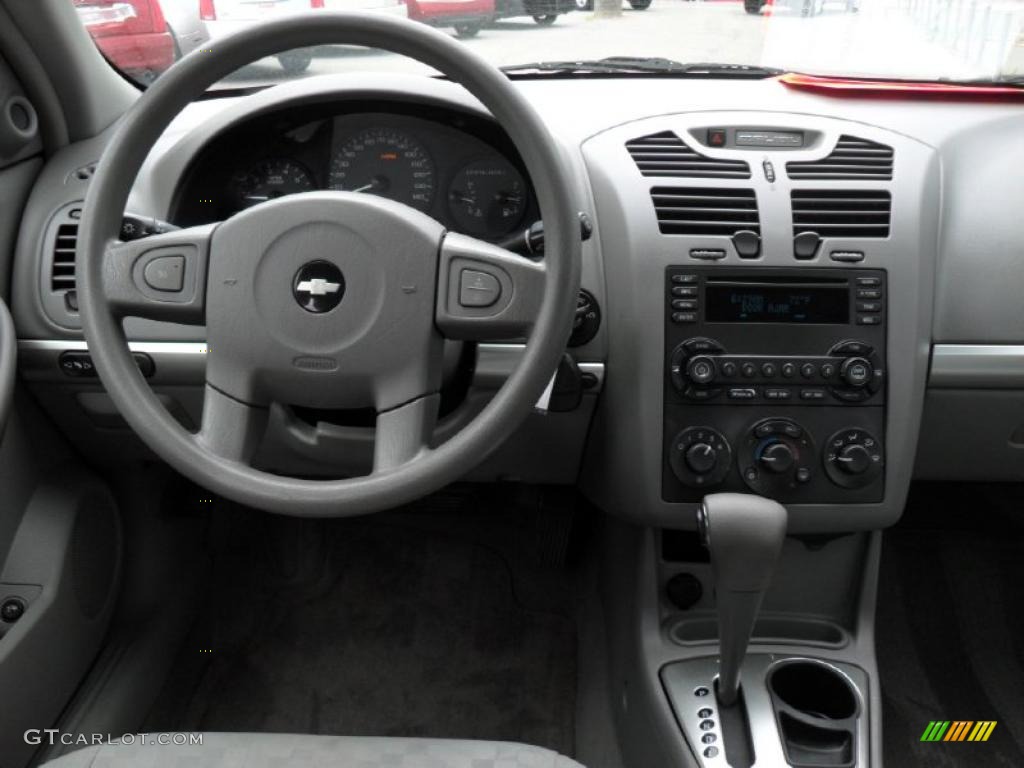 2004 Chevrolet Malibu LS V6 Sedan Gray Dashboard Photo #48386568
