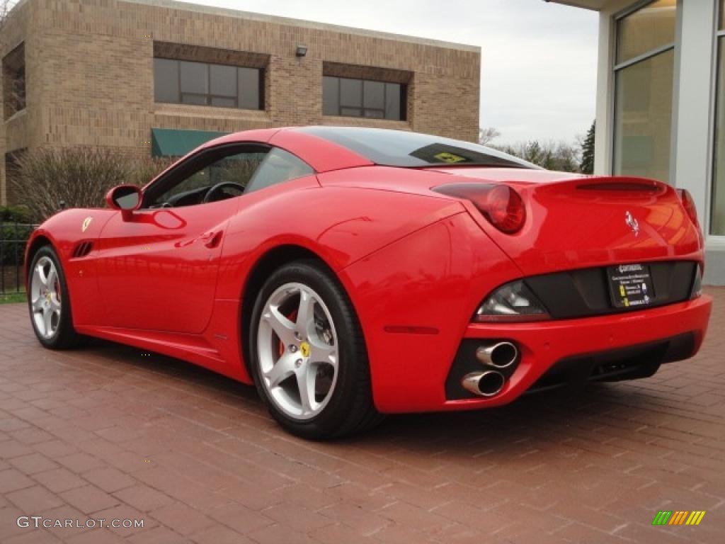 Rosso Scuderia (Red) 2009 Ferrari California Standard California Model Exterior Photo #48387927