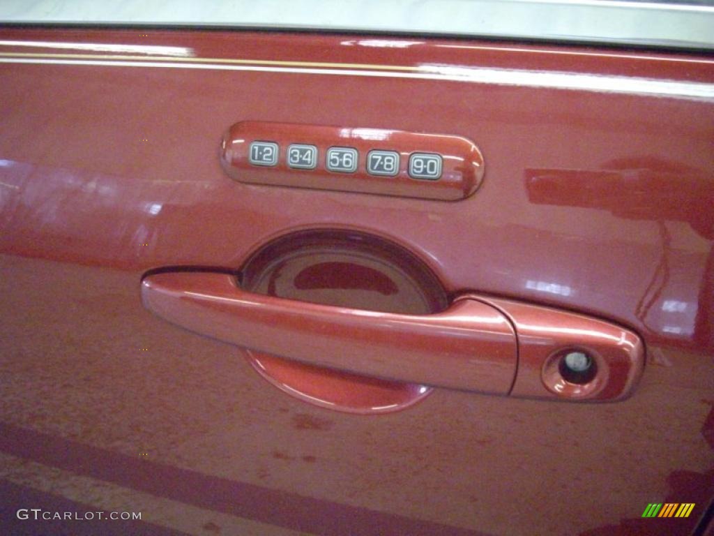2008 MKZ AWD Sedan - Vivid Red Metallic / Sand photo #8