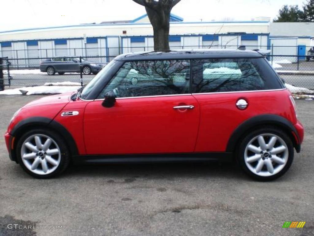 2003 Cooper S Hardtop - Chili Red / Panther Black photo #28