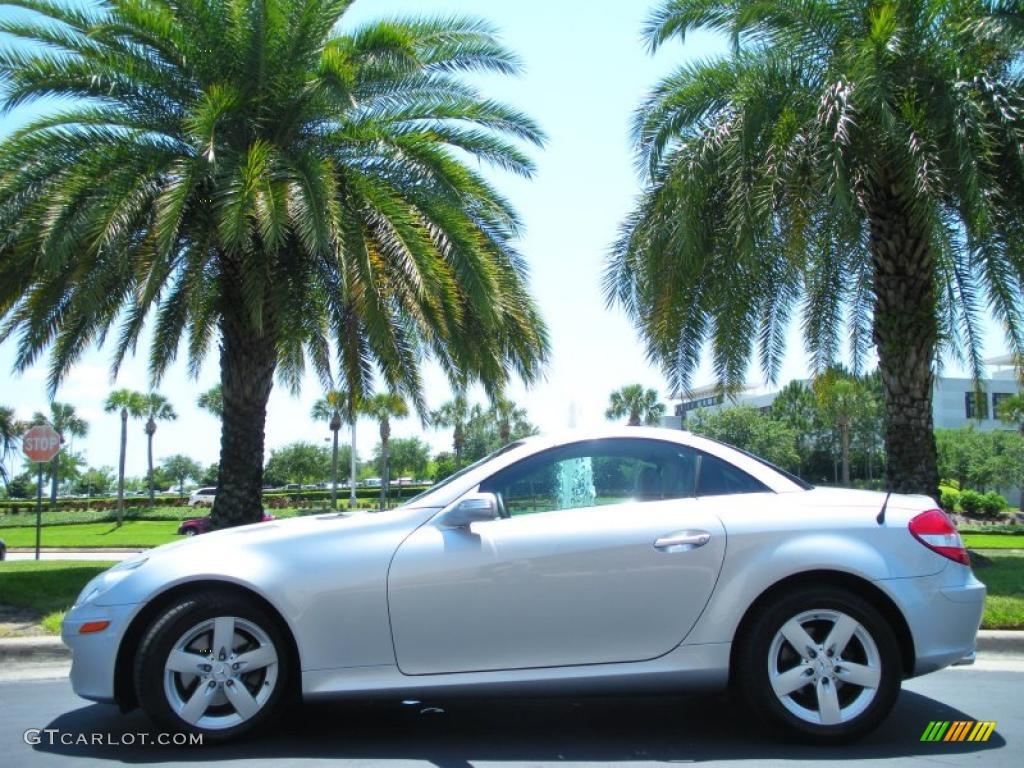 Iridium Silver Metallic 2007 Mercedes-Benz SLK 280 Roadster Exterior Photo #48388182