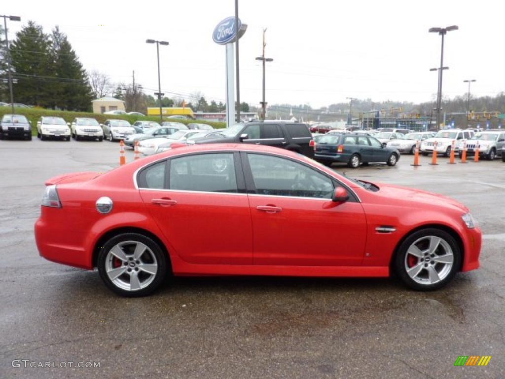 Liquid Red 2008 Pontiac G8 GT Exterior Photo #48388248