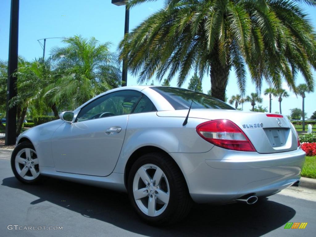 Iridium Silver Metallic 2007 Mercedes-Benz SLK 280 Roadster Exterior Photo #48388299