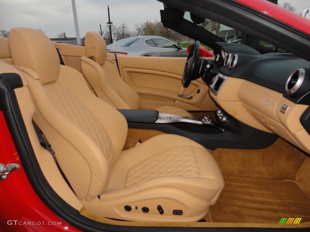 Beige Interior 2009 Ferrari California Standard California Model Photo #48388329