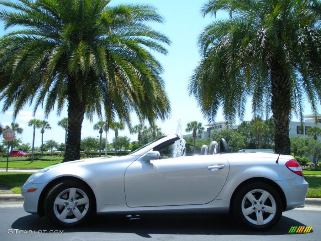 Iridium Silver Metallic 2007 Mercedes-Benz SLK 280 Roadster Exterior Photo #48388365