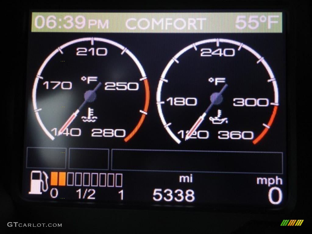 2009 Ferrari California Standard California Model Gauges Photo #48388452