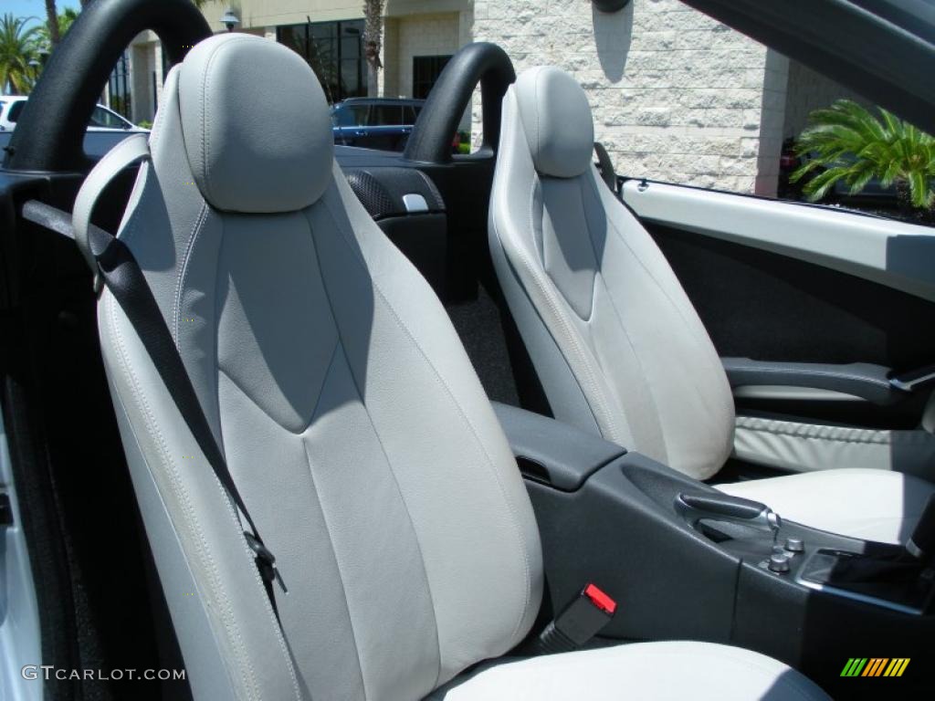 Ash Grey Interior 2007 Mercedes-Benz SLK 280 Roadster Photo #48388482
