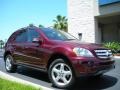 Barolo Red Metallic 2008 Mercedes-Benz ML 350 4Matic Exterior