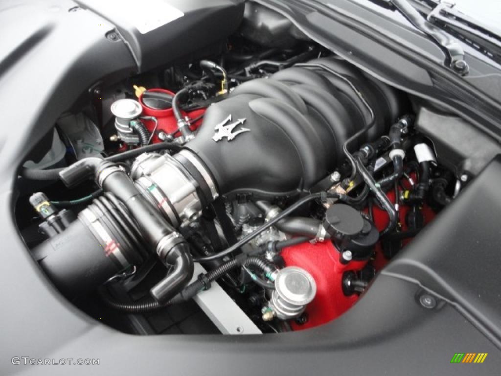 2011 Maserati GranTurismo S Automatic 4.7 Liter DOHC 32-Valve VVT V8 Engine Photo #48389058