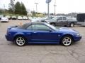 Sonic Blue Metallic 2004 Ford Mustang GT Convertible Exterior