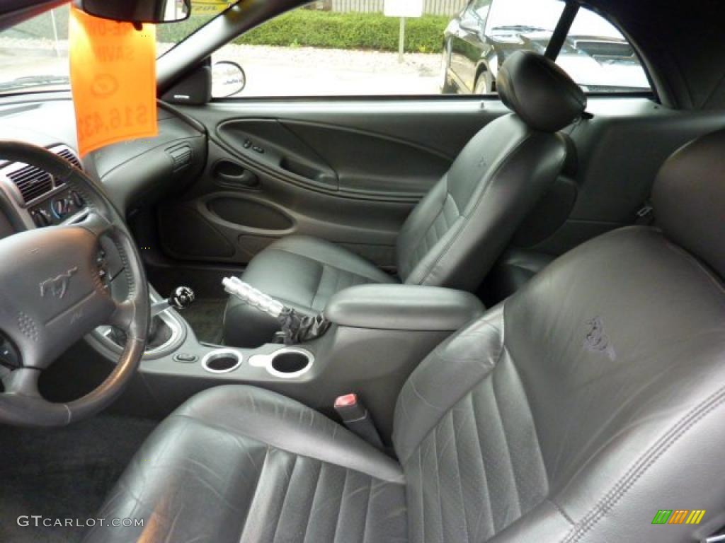 Dark Charcoal Interior 2004 Ford Mustang GT Convertible Photo #48389169