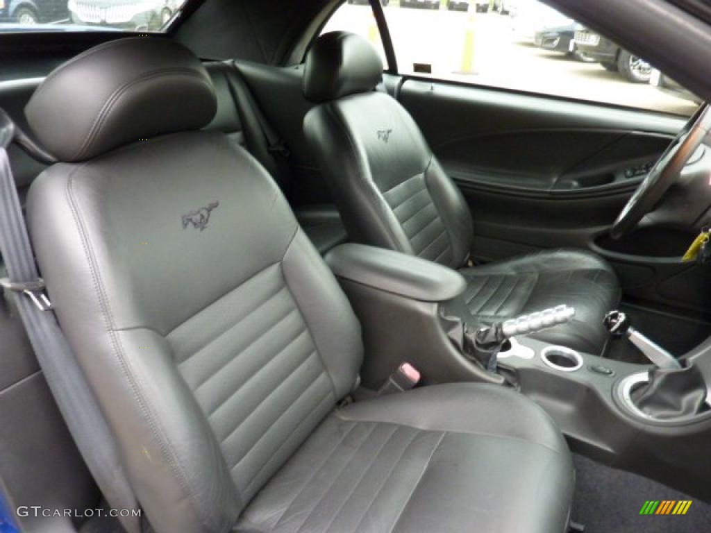 2004 Mustang GT Convertible - Sonic Blue Metallic / Dark Charcoal photo #14