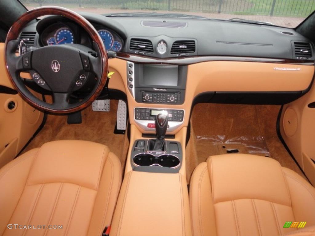 2011 Maserati GranTurismo S Automatic Cuoio Dashboard Photo #48389316