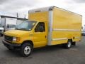 Yellow - E Series Cutaway E350 Commercial Moving Truck Photo No. 3