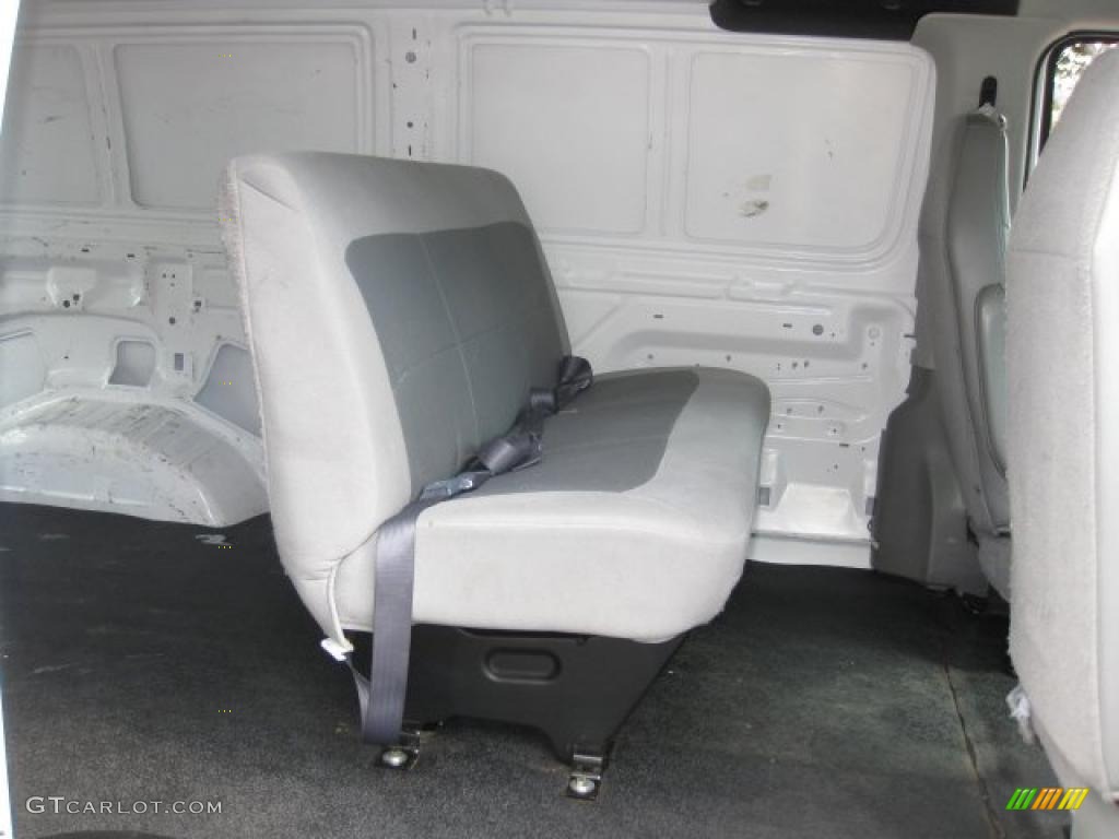 2008 E Series Van E350 Super Duty Commericial Extended - Oxford White / Medium Flint photo #5