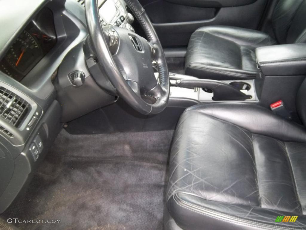2003 Accord EX V6 Sedan - Satin Silver Metallic / Black photo #11