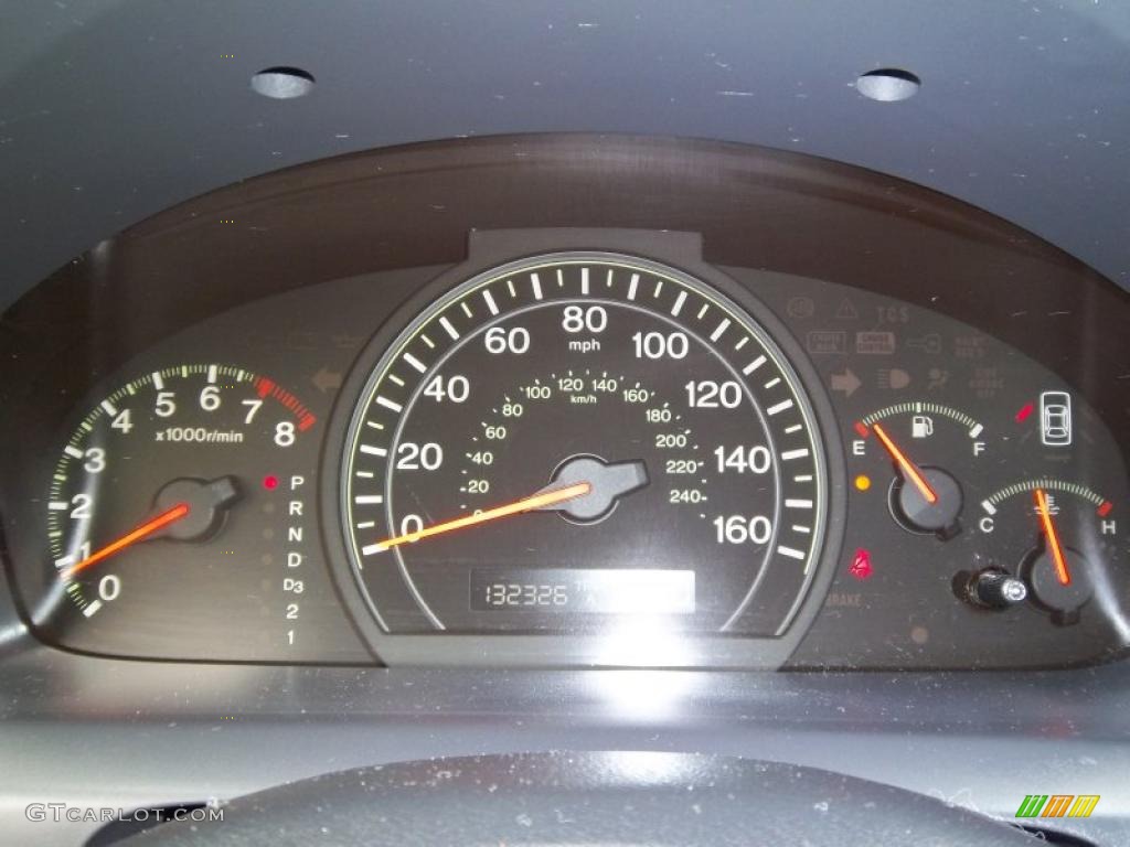 2003 Accord EX V6 Sedan - Satin Silver Metallic / Black photo #13
