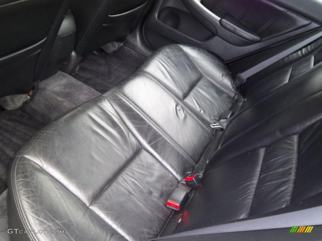 2003 Accord EX V6 Sedan - Satin Silver Metallic / Black photo #18