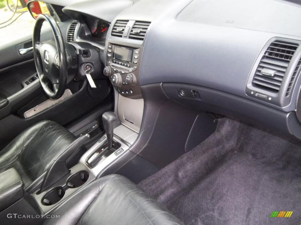 2003 Accord EX V6 Sedan - Satin Silver Metallic / Black photo #20